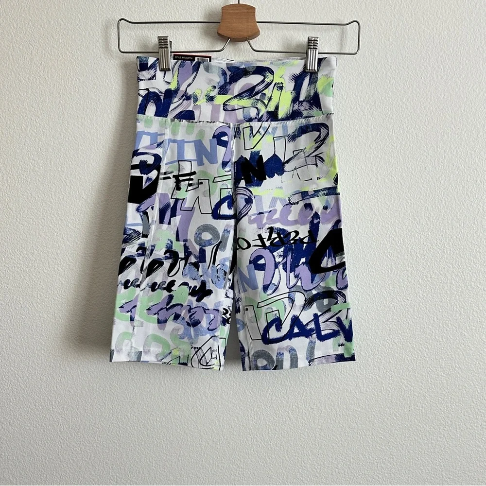 Calvin Klein Multicolor Activewear Bike Shorts Size XS - Picture 9 of 9